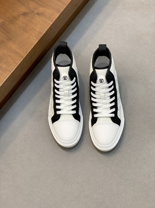 Louis Vuitton High-Top Leather Sneakers - Stylish & Comfortable Sneakers 1 Louis Vuitton High-Top Leather Sneakers - Stylish & Comfortable Sneakers