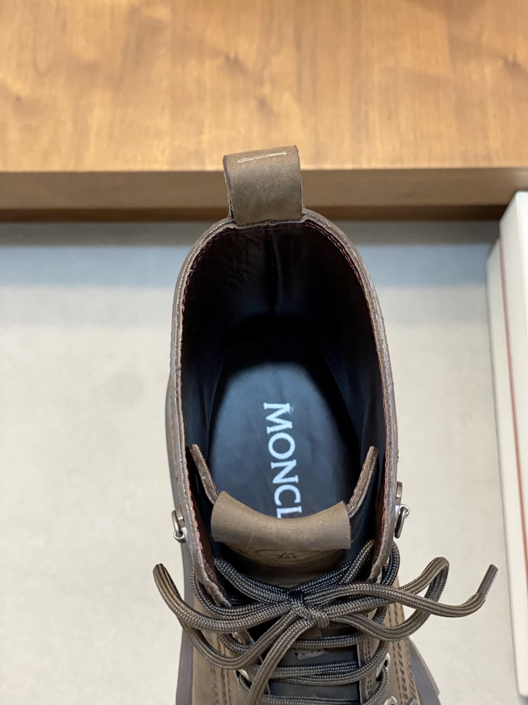 Moncler Style Leather Men's Shoes Men's Shoes Men's Shoes detail image 7 from source 783092