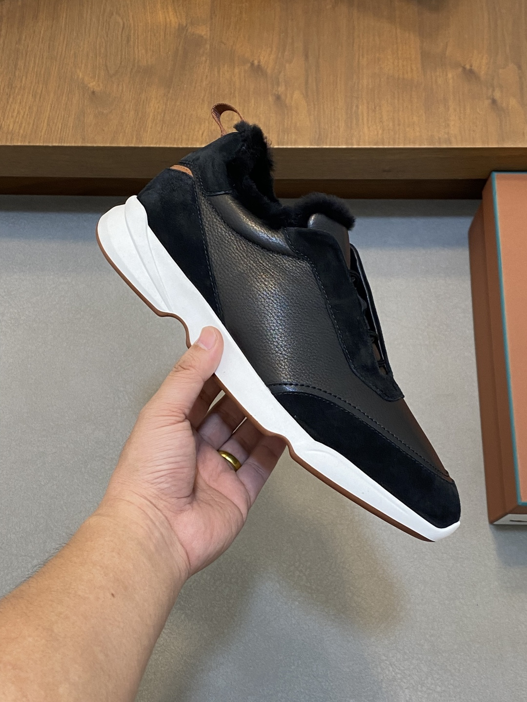 Loro Piana Style Leather Men's Shoes Men's Shoes Men's Shoes detail image 4 from source 782909