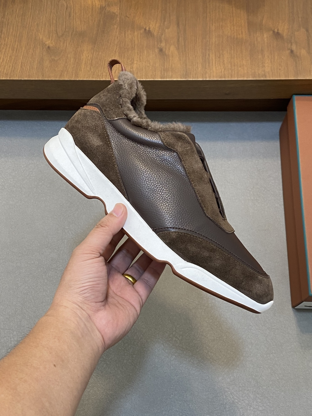 Loro Piana Style Leather Men's Shoes Men's Shoes Men's Shoes detail image 4 from source 782908