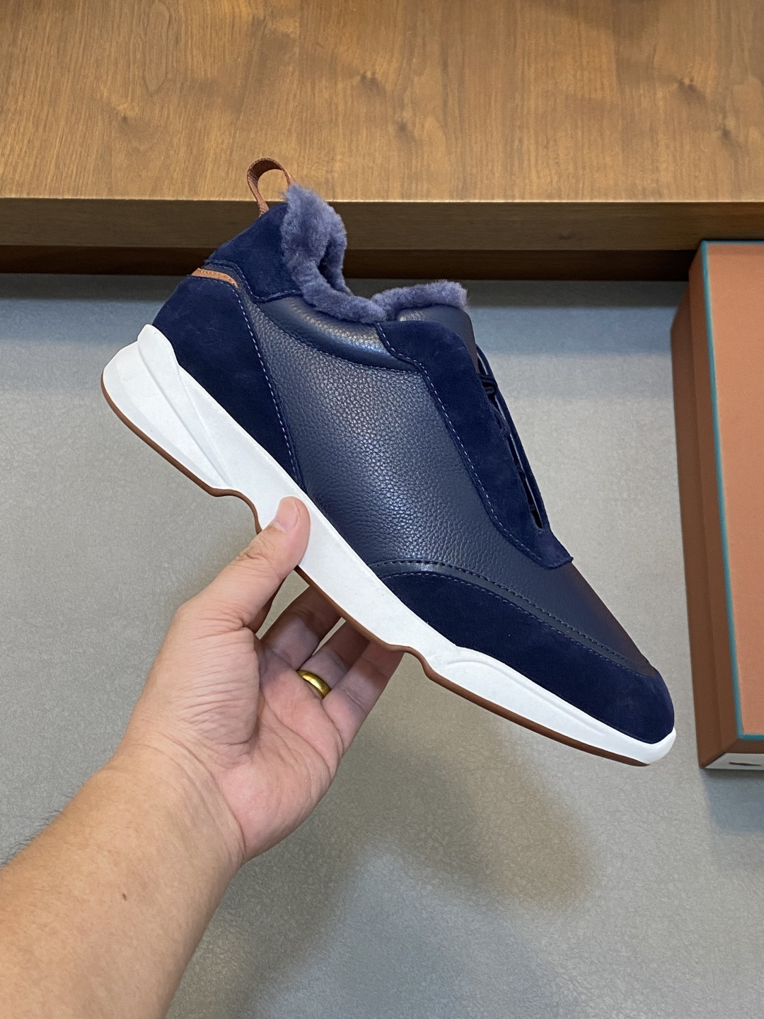 Loro Piana Style Leather Men's Shoes Men's Shoes Men's Shoes detail image 4 from source 782906