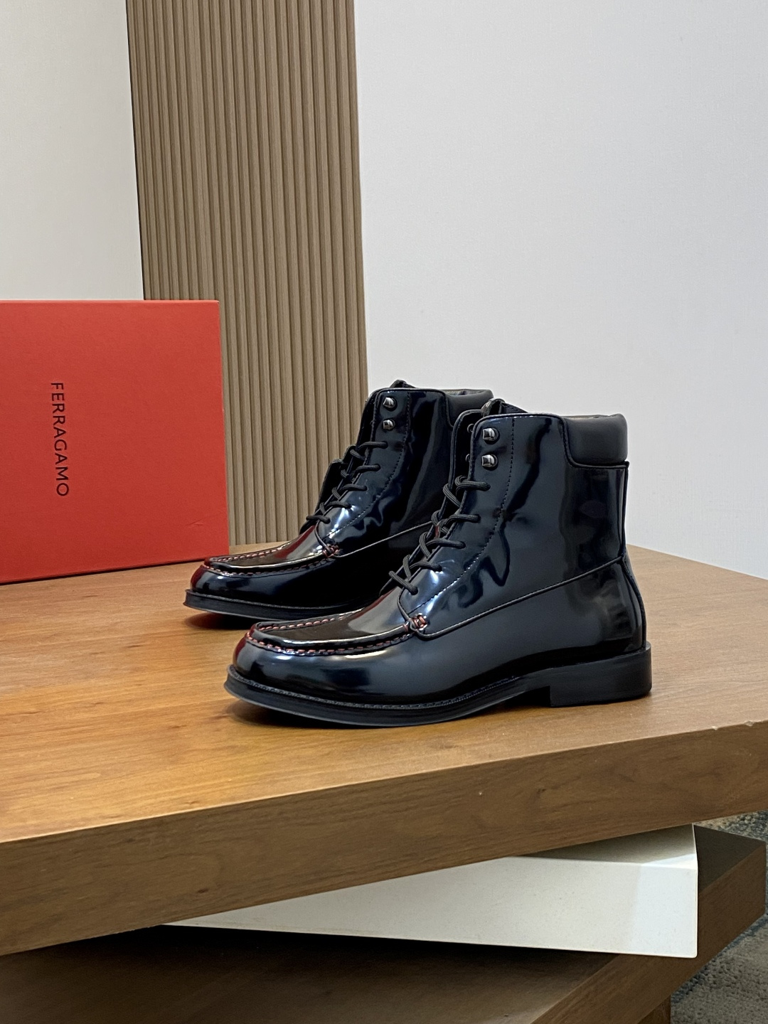 Ferragamo Style Leather Men's Shoes Men's Shoes Men's Shoes detail image 3 from source 783308