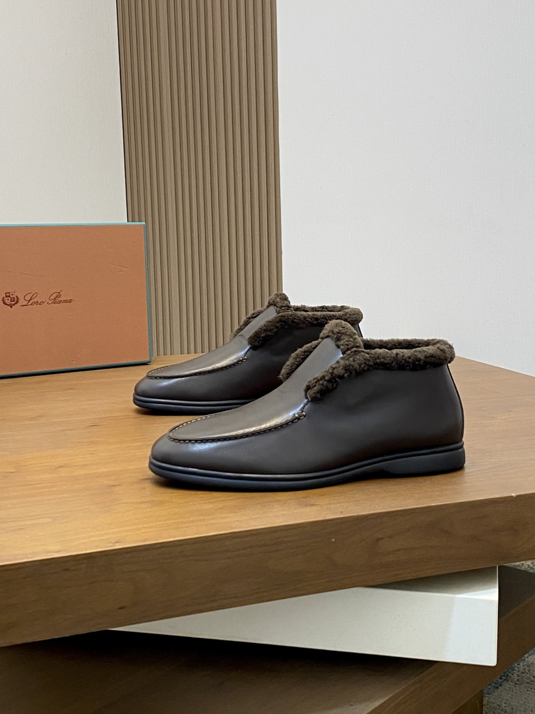 Loro Piana Style Leather Men's Shoes Men's Shoes Men's Shoes detail image 3 from source 782915