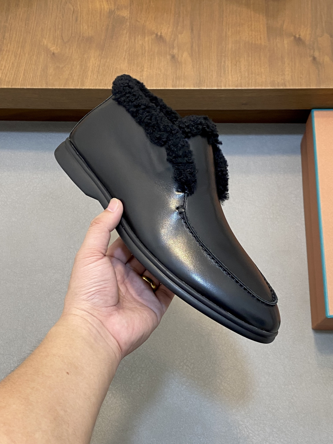 Loro Piana Style Leather Men's Shoes Men's Shoes Men's Shoes detail image 4 from source 782931