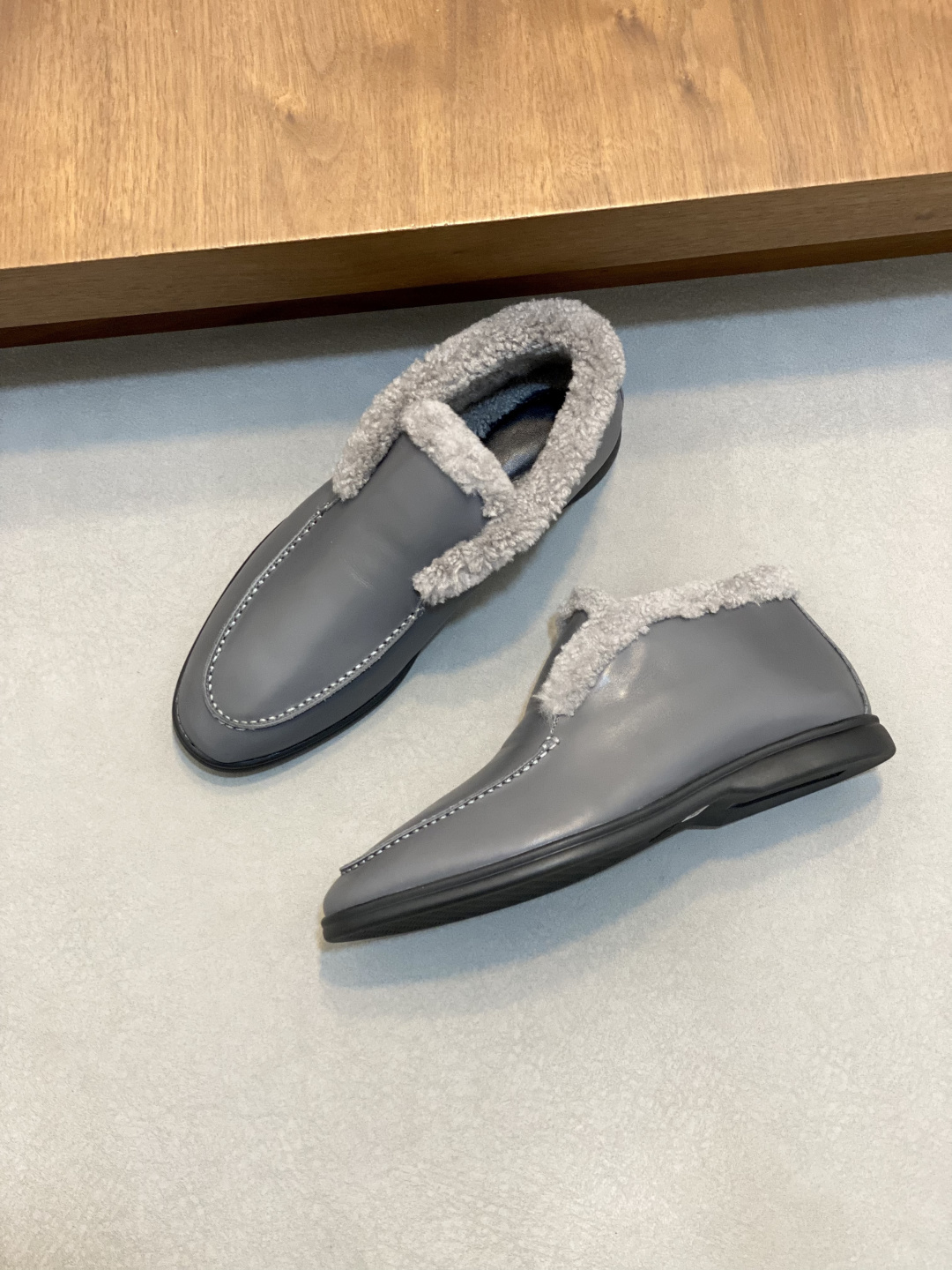 Loro Piana Style Leather Men's Shoes Men's Shoes Men's Shoes detail image 5 from source 782929