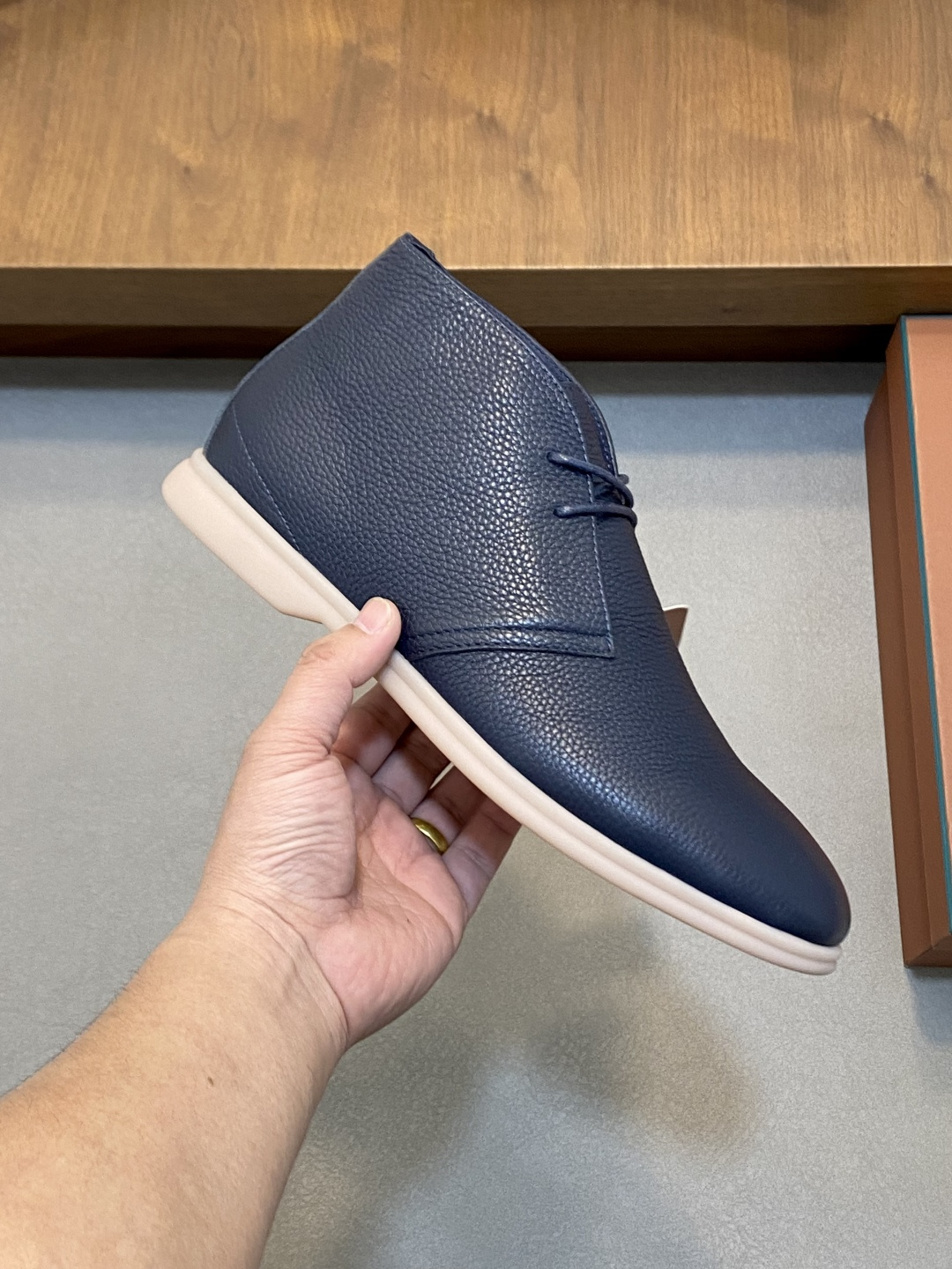 Loro Piana Style Leather Men's Shoes Men's Shoes Men's Shoes detail image 4 from source 782938