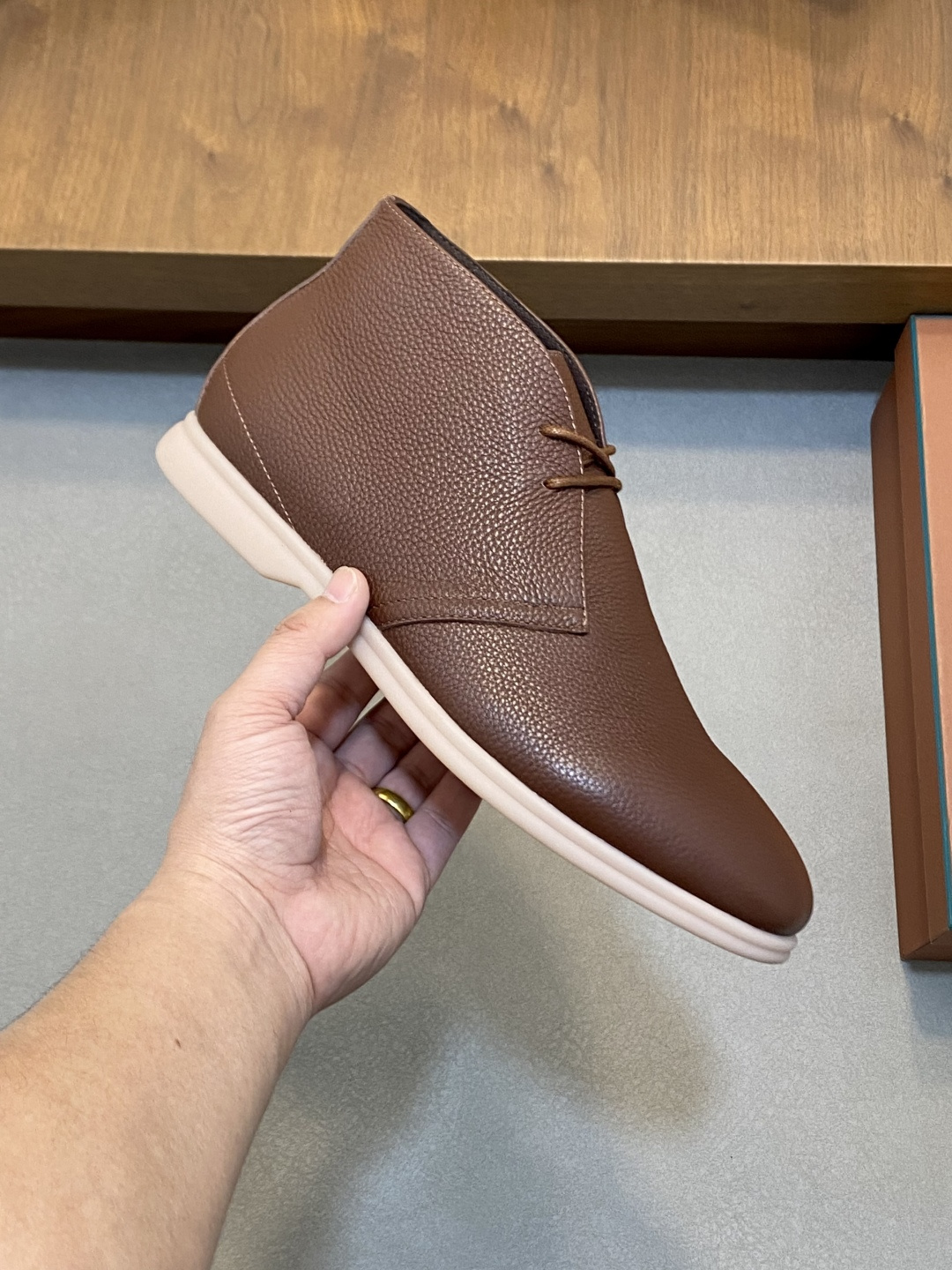 Loro Piana Style Leather Men's Shoes Men's Shoes Men's Shoes detail image 4 from source 782939