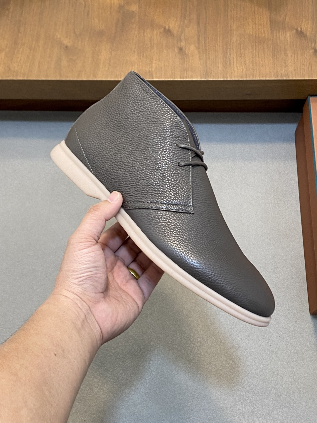 Loro Piana Style Leather Men's Shoes Men's Shoes Men's Shoes detail image 4 from source 782940