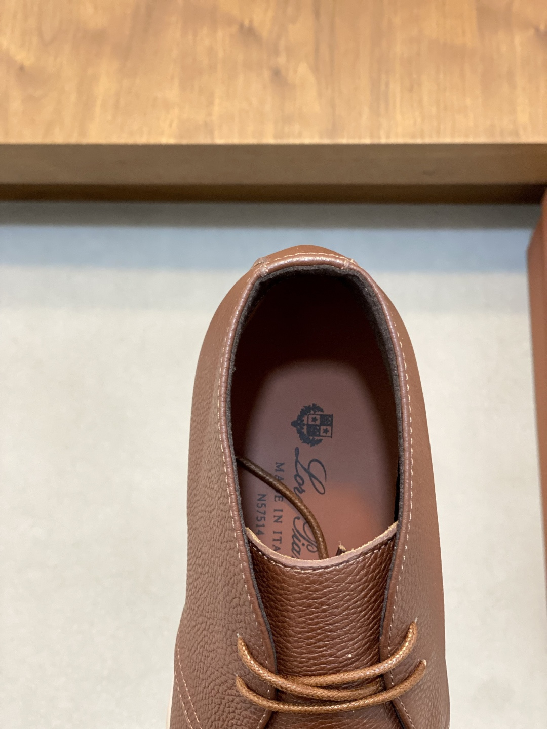 Loro Piana Style Leather Men's Shoes Men's Shoes Men's Shoes detail image 7 from source 782939