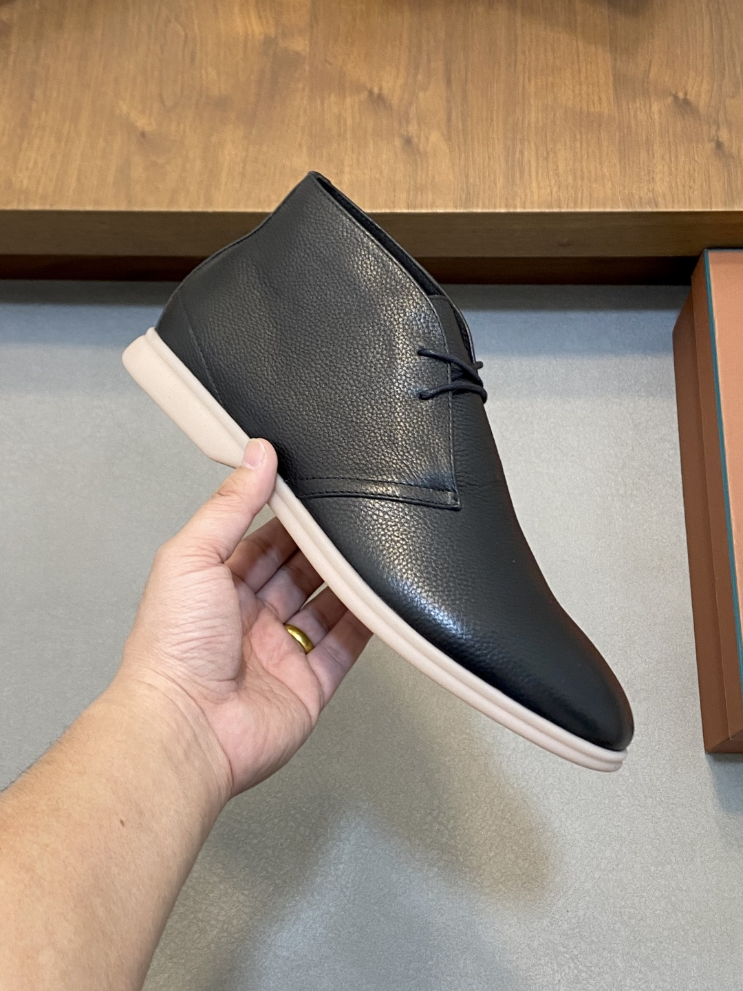 Loro Piana Style Leather Men's Shoes Men's Shoes Men's Shoes detail image 4 from source 782941