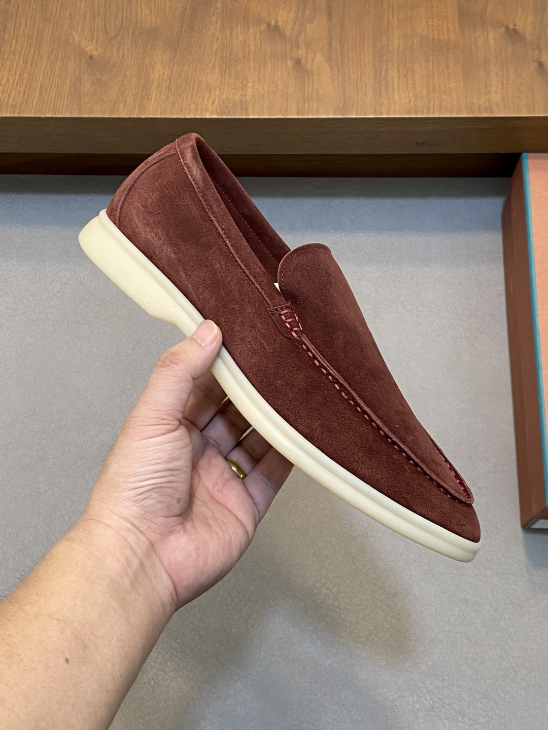 Loro Piana Style Leather Men's Shoes Men's Shoes Men's Shoes detail image 4 from source 782945