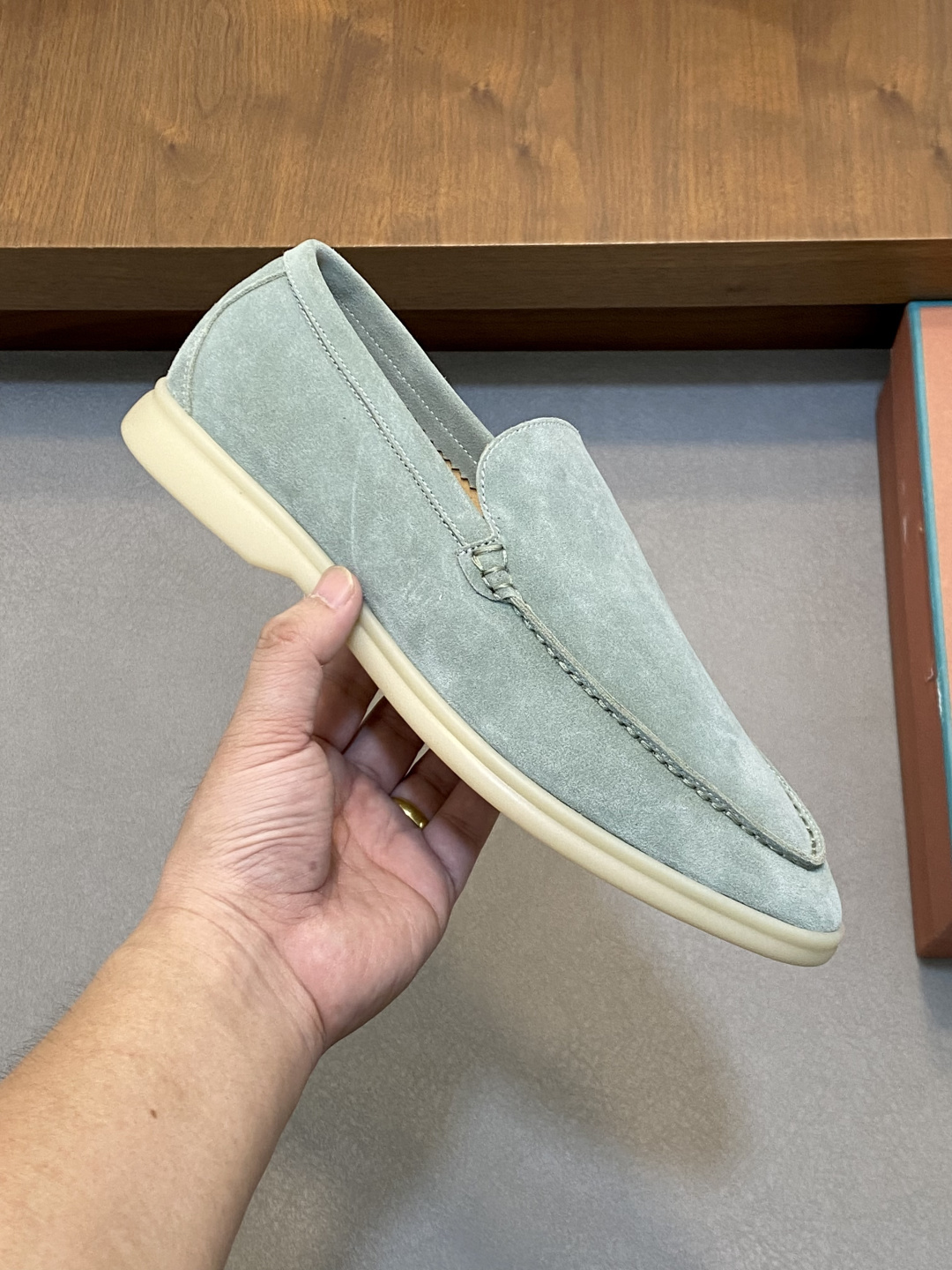Loro Piana Style Leather Men's Shoes Men's Shoes Men's Shoes detail image 4 from source 782950