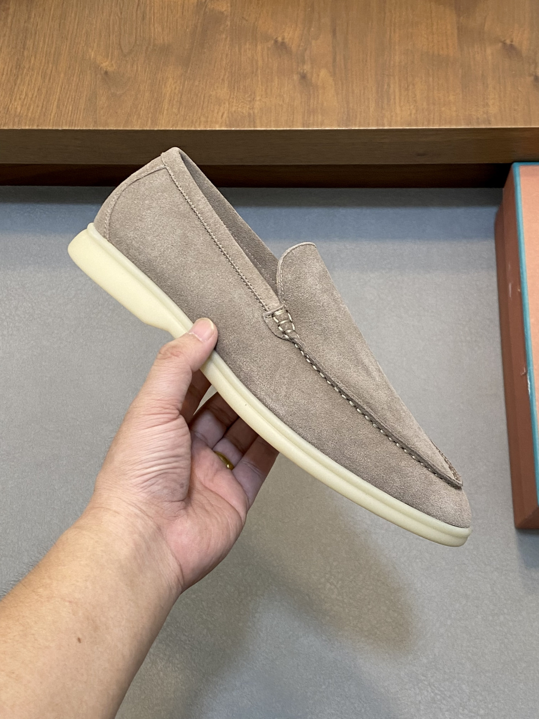 Loro Piana Style Leather Men's Shoes Men's Shoes Men's Shoes detail image 4 from source 782956