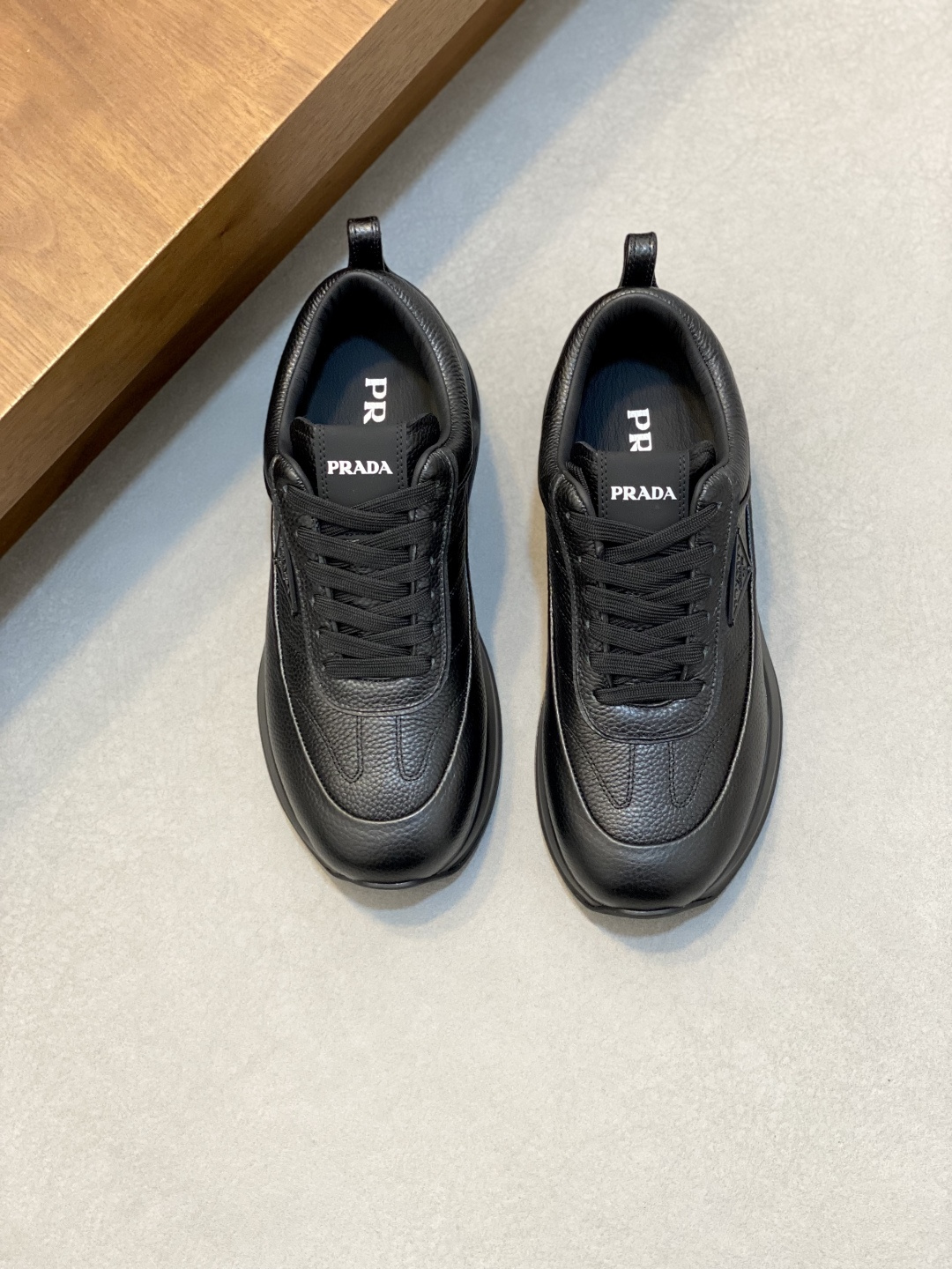Prada Style Leather Men's Shoes Lookbook Reference image 1