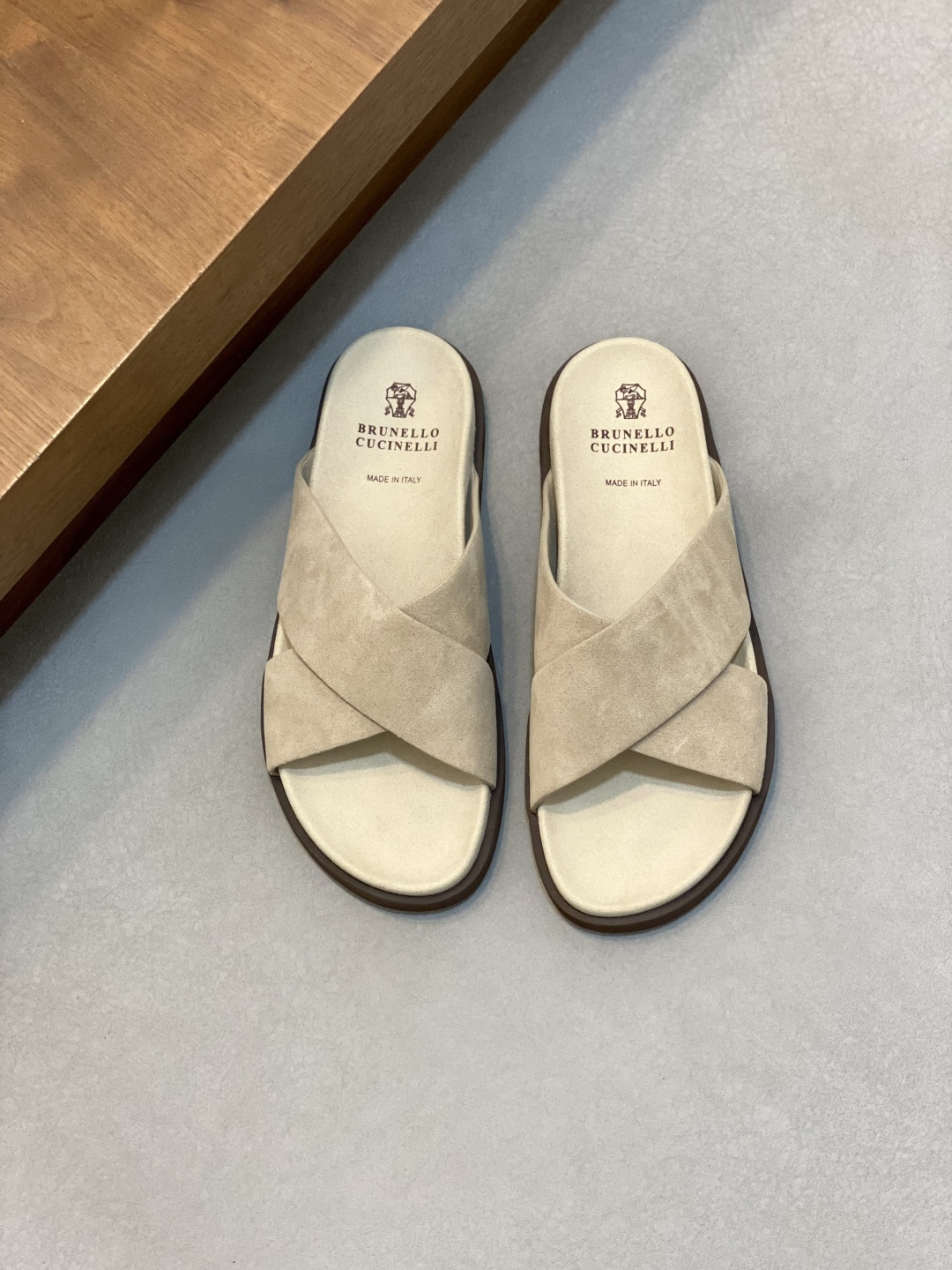 Мужские шлёпанцы Brunello Cucinelli