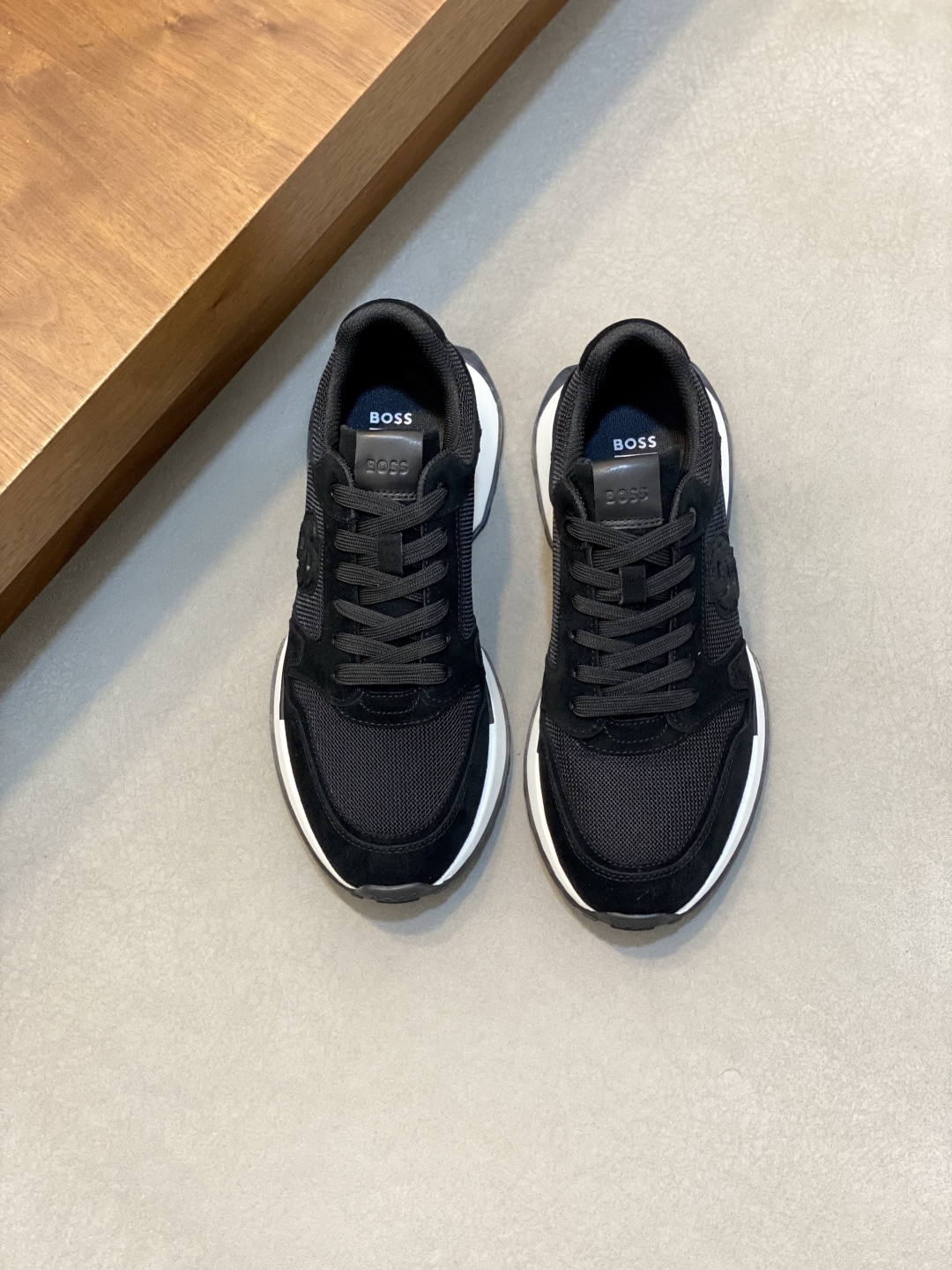 Мужские кроссовки BOSS Menswear черные