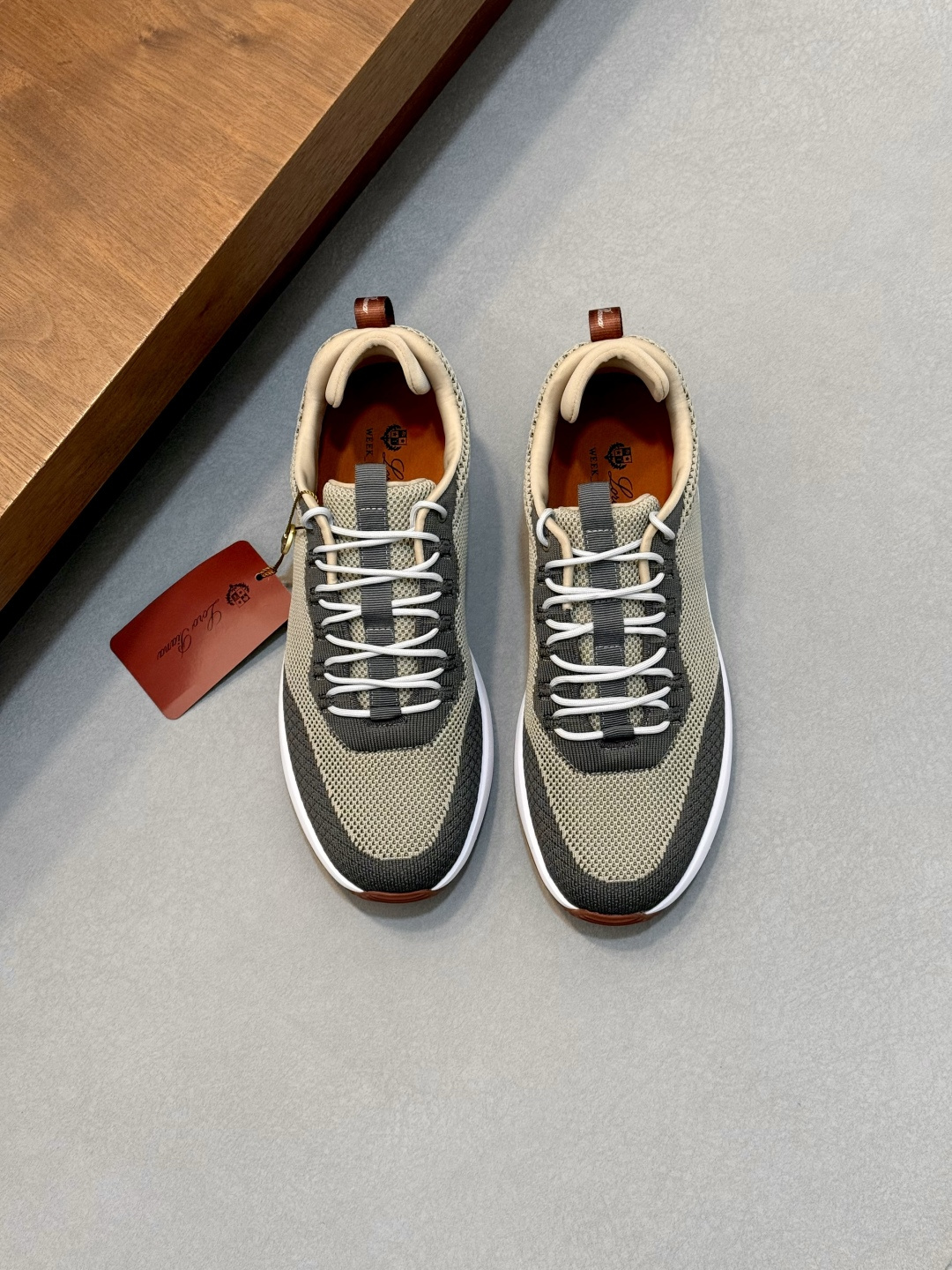 Мужские кроссовки Loro Piana Weekend Walk с защитой от влаги