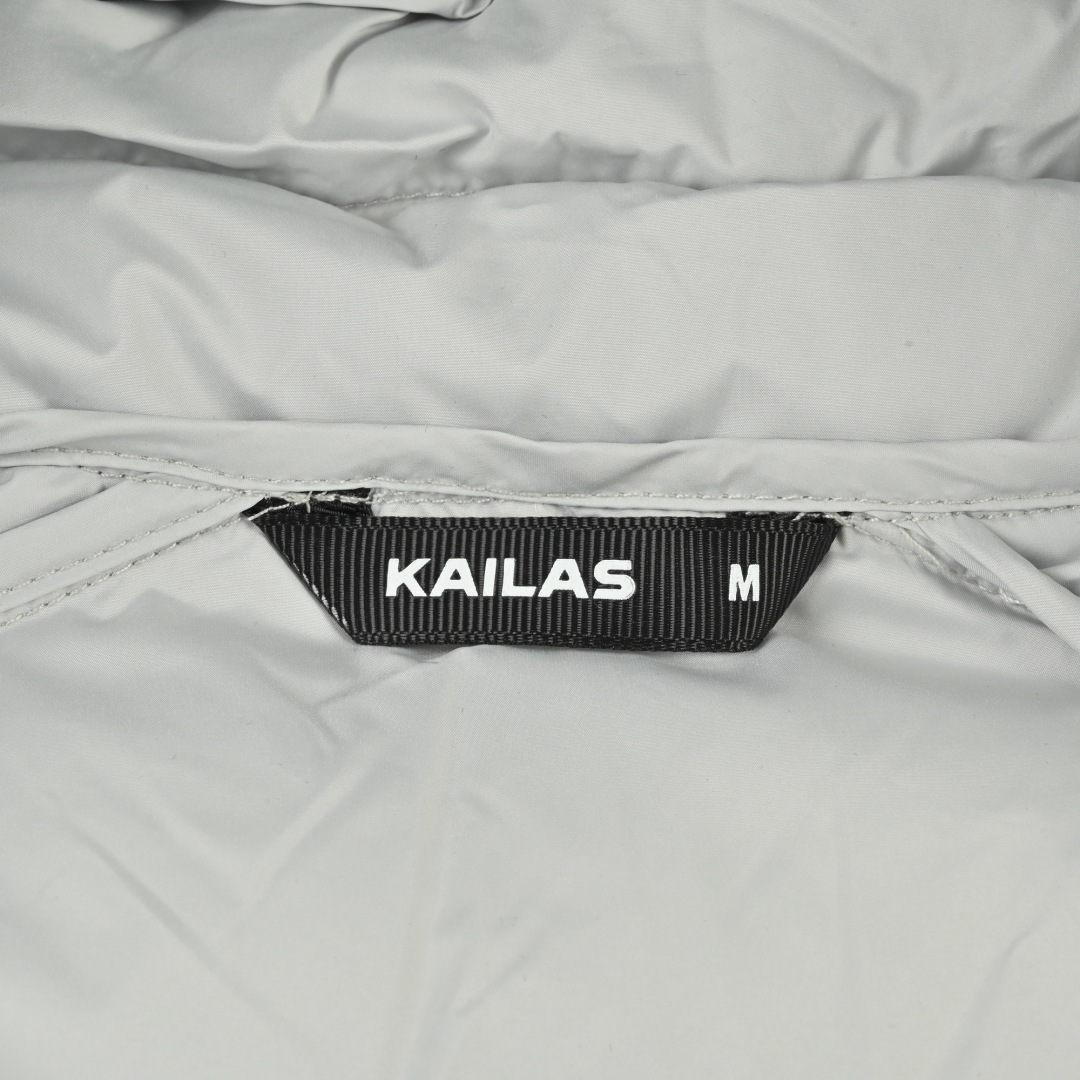 填充国标50白鸭绒 凯乐石KAILAS 连帽拉链休闲长袖羽绒服