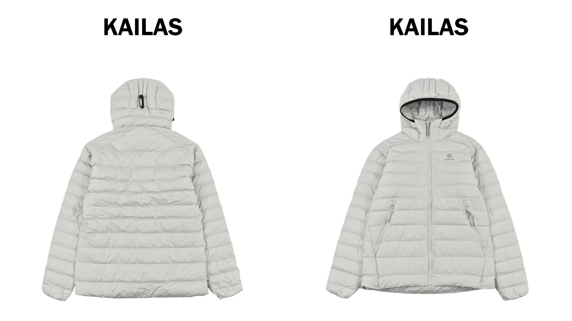 填充国标50白鸭绒 凯乐石KAILAS 连帽拉链休闲长袖羽绒服