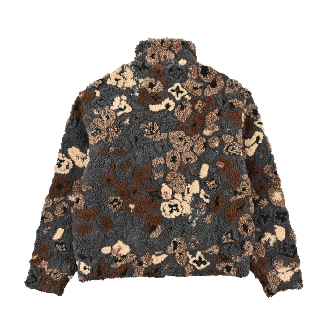 LouisVuitton/路易威登 25FwLV联名nigo泰迪摇粒绒双面穿外套