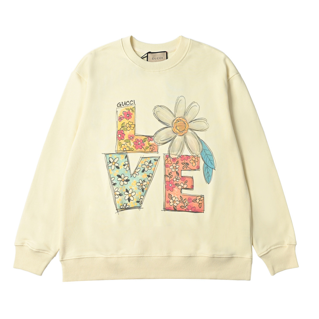 碎花印花卫衣 Gucci新品 秋冬系列高克重卫衣-Chinese UA Cheap High Quatity Brand Clothes Bags handbags Sneakers wholesale wholesaler seller from China Factory suppliers Fashion Clothing Shoes best Quality Beautiful Price 碎花印花卫衣 Gucci新品 秋冬系列高克重卫衣