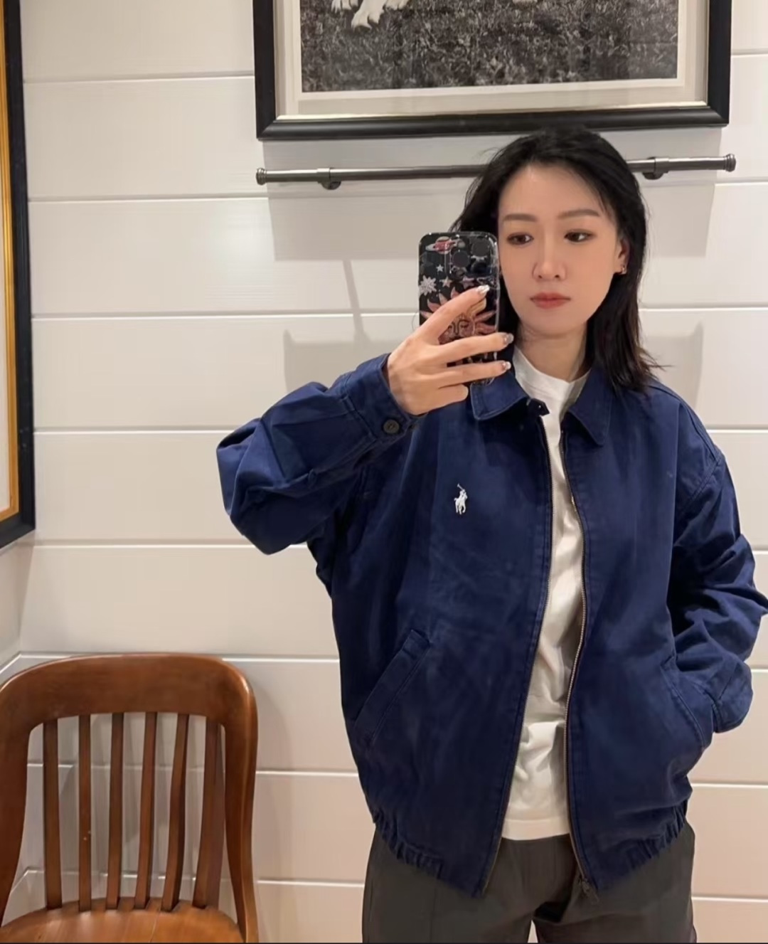 RalphLauren拉夫劳伦夹克刺绣小马老钱风外套藏青色卡其色-Chinese UA Cheap High Quatity Brand Clothes Bags handbags Sneakers wholesale wholesaler seller from China Factory suppliers Fashion Clothing Shoes best Quality Beautiful Price RalphLauren拉夫劳伦夹克刺绣小马老钱风外套藏青色卡其色