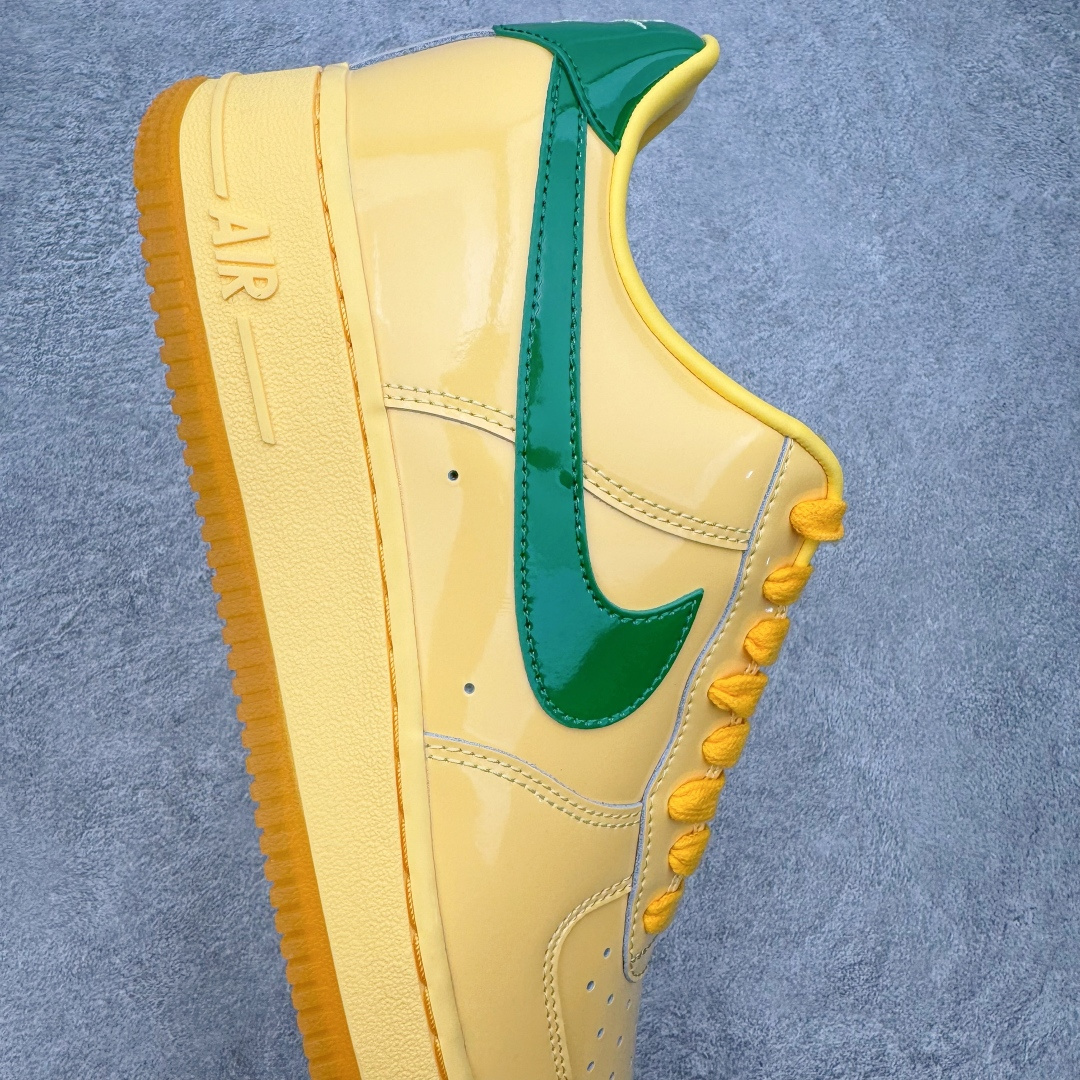 ＃GX纯原 NK AIR Force 1 Low 空军一号漆皮 黄玉 IO4489-700 独家全新2026档案数据 原