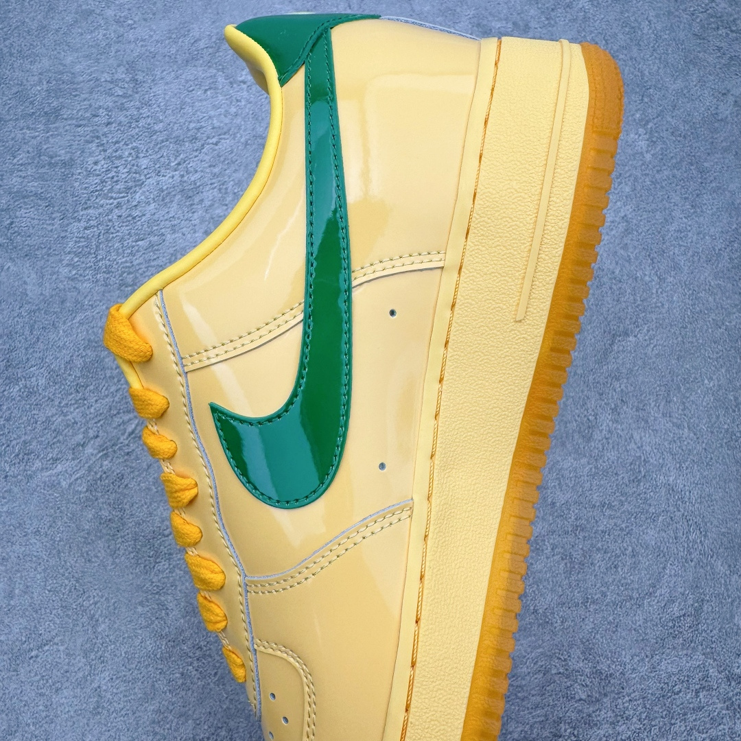 ＃GX纯原 NK AIR Force 1 Low 空军一号漆皮 黄玉 IO4489-700 独家全新2026档案数据 原