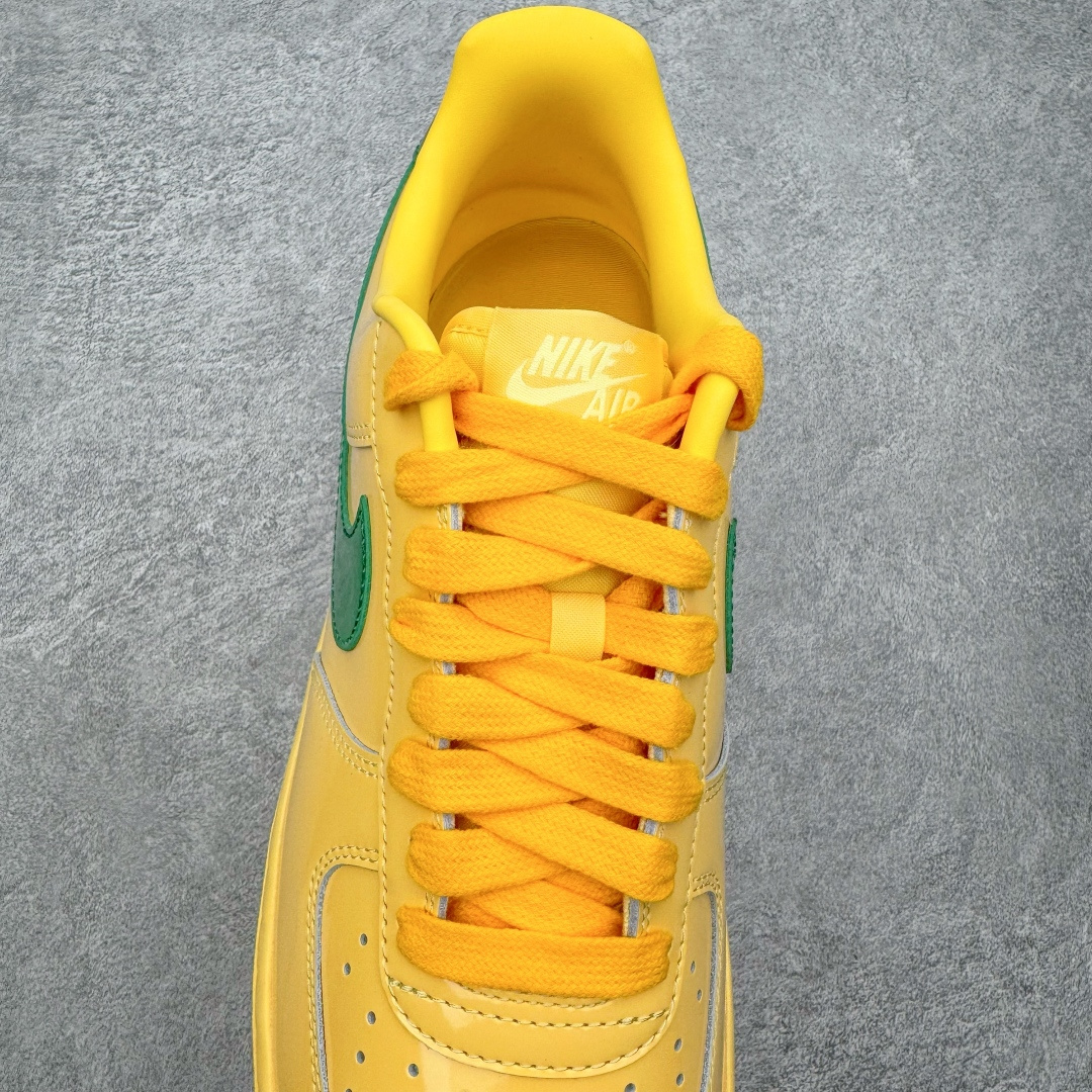 ＃GX纯原 NK AIR Force 1 Low 空军一号漆皮 黄玉 IO4489-700 独家全新2026档案数据 原