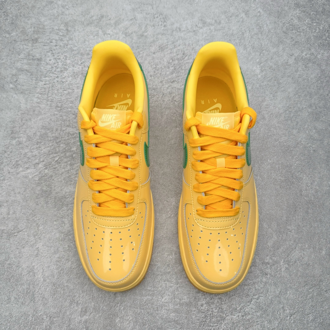 ＃GX纯原 NK AIR Force 1 Low 空军一号漆皮 黄玉 IO4489-700 独家全新2026档案数据 原