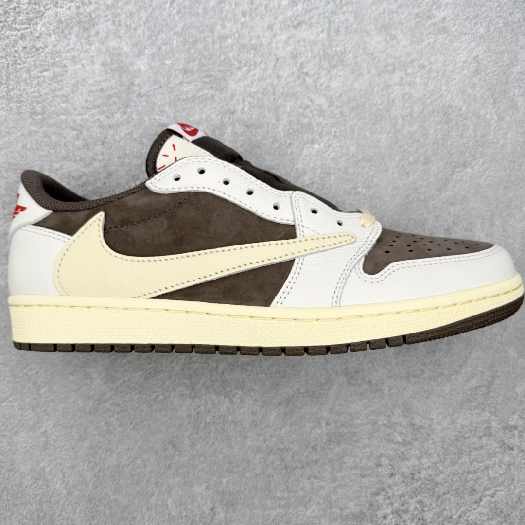 ＃RN纯原 Travis Scott x Air Jordan AJ1 Low OG SP TS联名倒钩低帮 圈内顶级倒