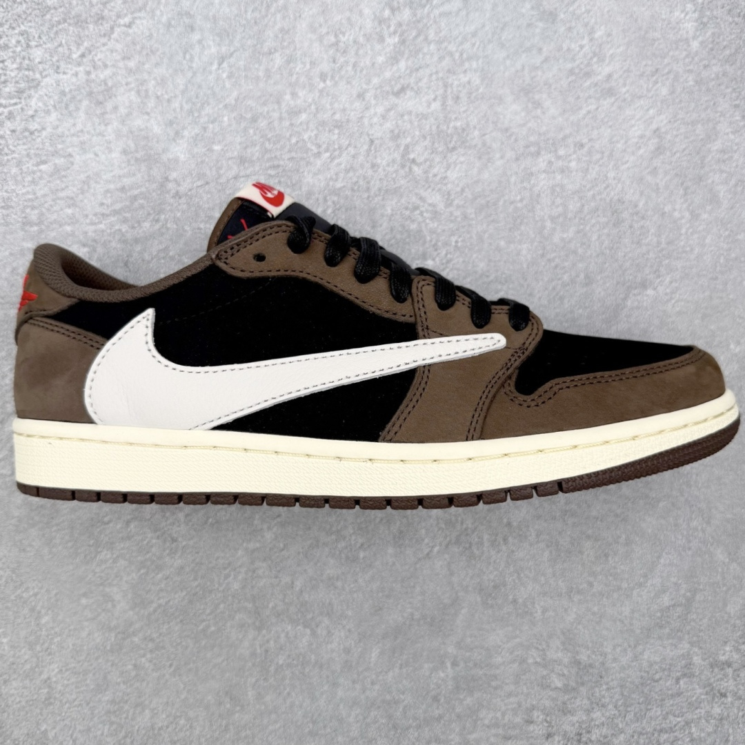 ＃RN纯原 Travis Scott x Air Jordan AJ1 Low OG SP TS联名倒钩低帮 圈内顶级倒
