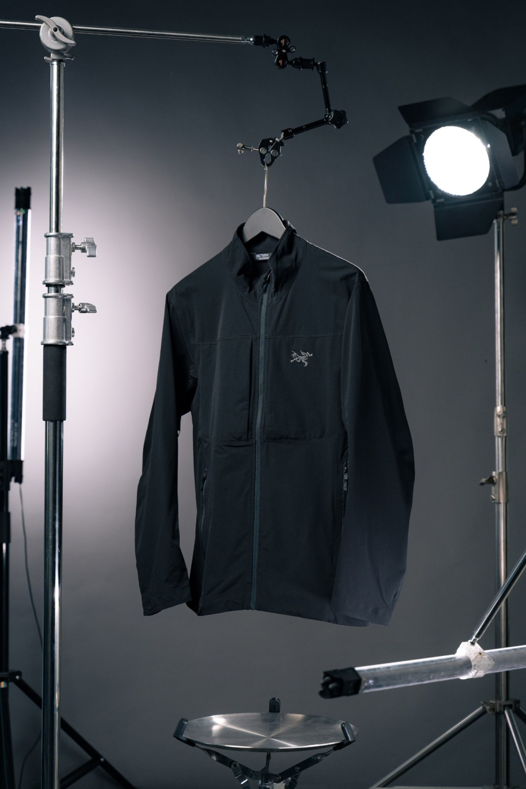 Arcteryx始祖鸟 GAMMA LIGHTWEIGHT 纯色立领软壳轻薄轻量透气户外夹克外套