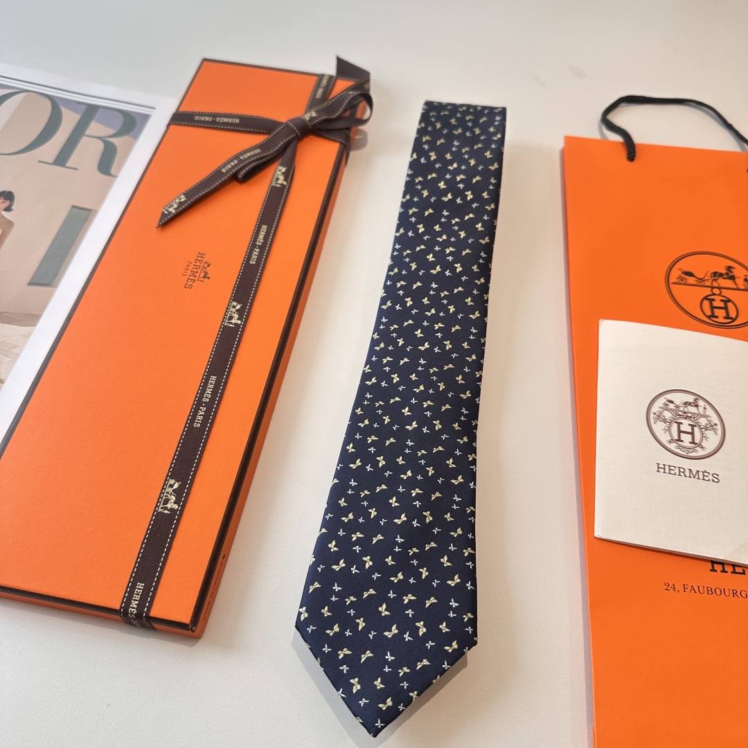 💰85爱马仕动物系列 男士新款领带 👔👔，让男士可以充分展示自己个性。100%顶级斜纹真丝手工定制‼