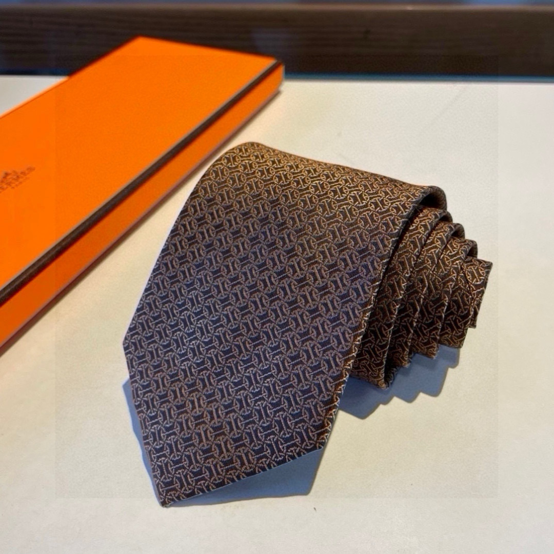 💰85爱马仕H字母男士新款领带系列👔👔，让男士可以充分展示自己个性。100%顶级斜纹真丝手工定制‼