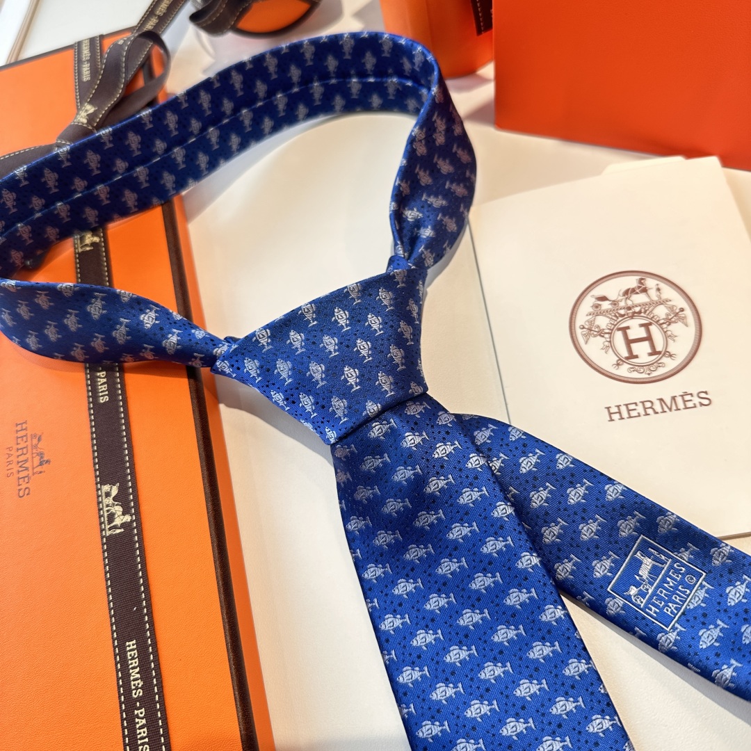💰85爱马仕动物系列 男士新款领带 👔👔，让男士可以充分展示自己个性。100%顶级斜纹真丝手工定制‼