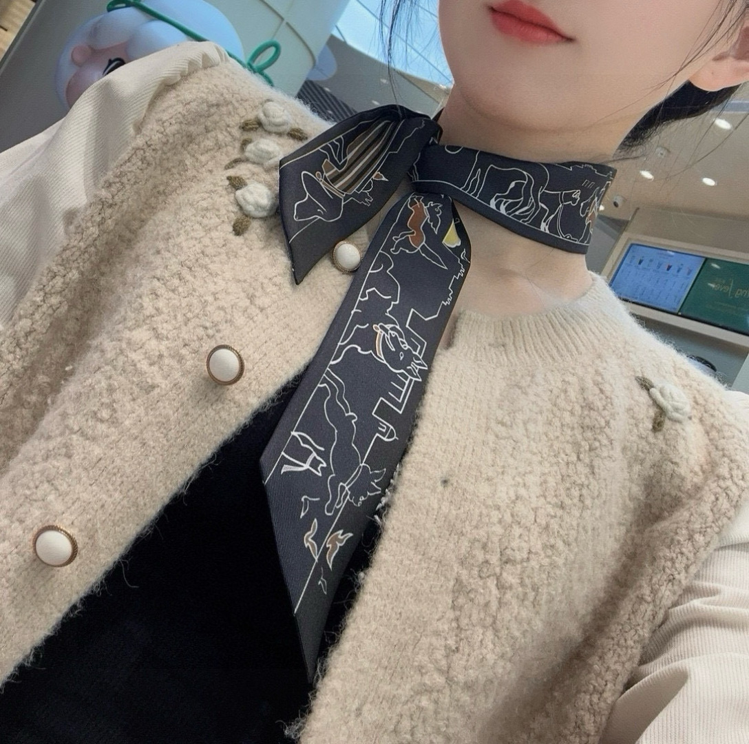 NO:379094,H Home New Silk Scarf, 