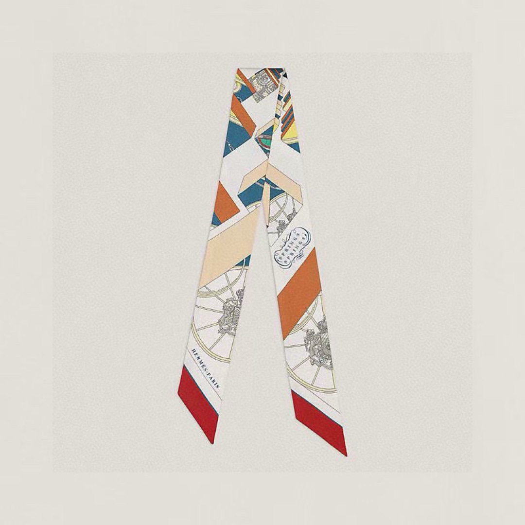 NO:379096,h+ new style, twilly, jumping spring, 5*86cm, heavy silk twill. Creative origins are inspired by the 