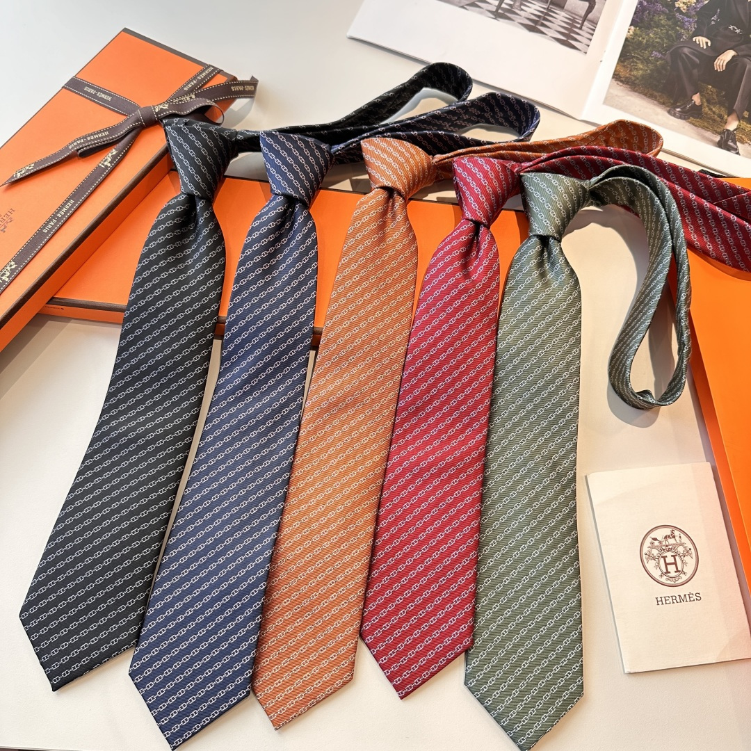 에르메스 넥타이 111841 Hermes Accessories
