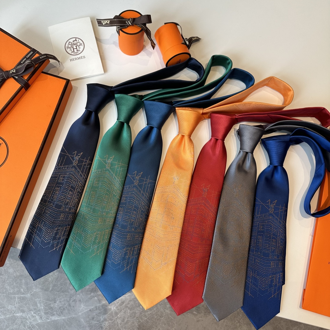 에르메스 넥타이 111790 Hermes Accessories