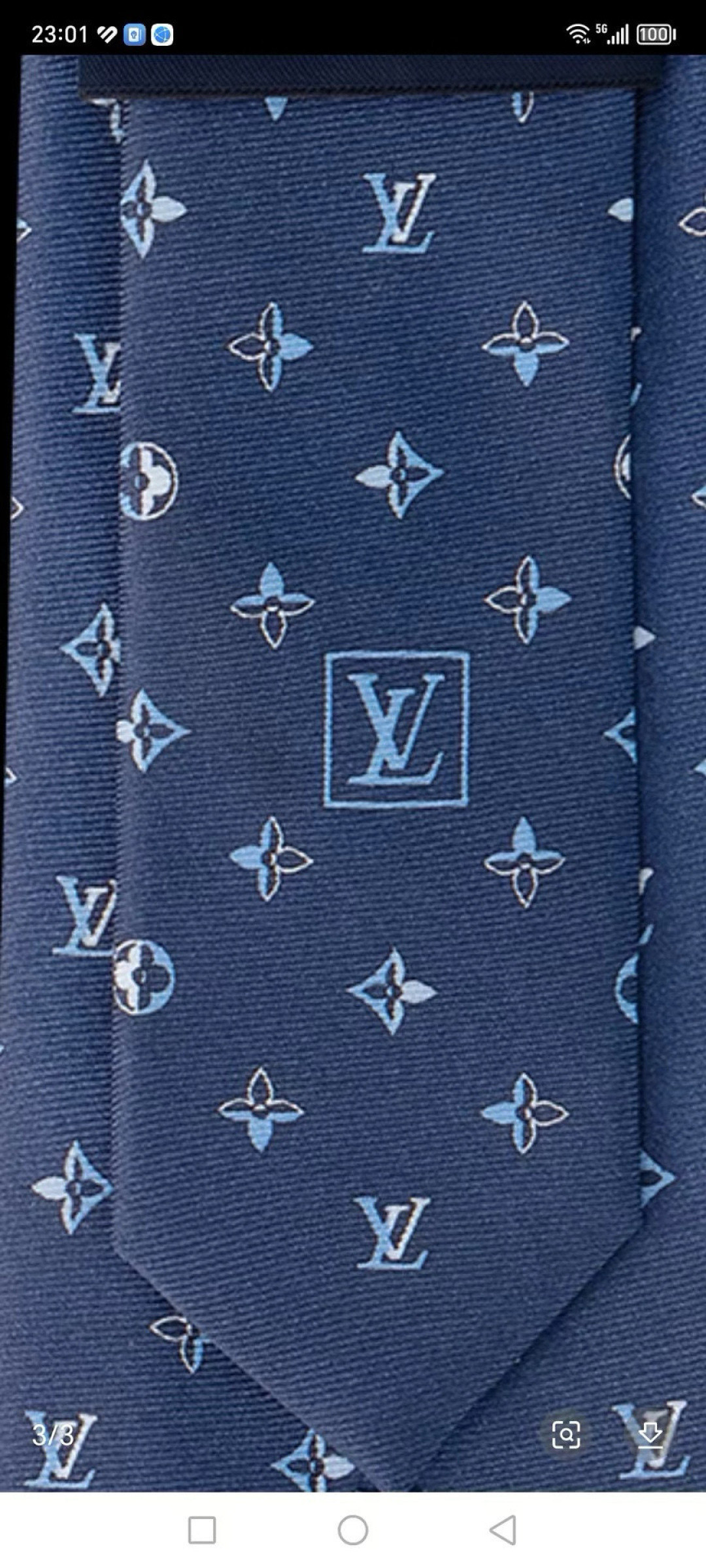 루이비통 넥타이 89970 Louis Vuitton Accessories