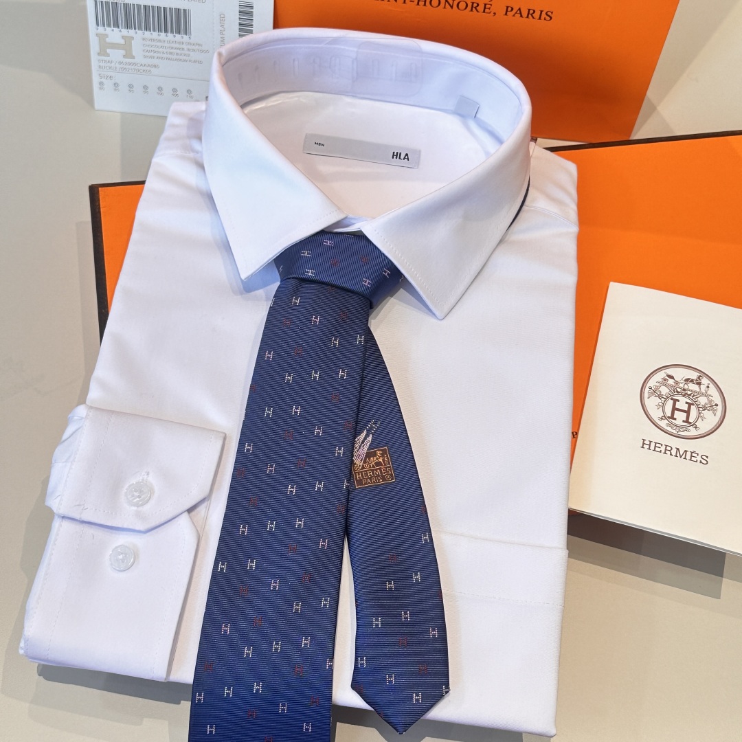 特价特 爱马仕男士新款领带系列👔👔，稀有H家每年都有一千条不同印花的领带面世，从最初的多以几何图案表现骑