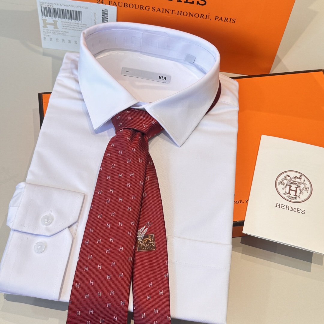 特价特 爱马仕男士新款领带系列👔👔，稀有H家每年都有一千条不同印花的领带面世，从最初的多以几何图案表现骑