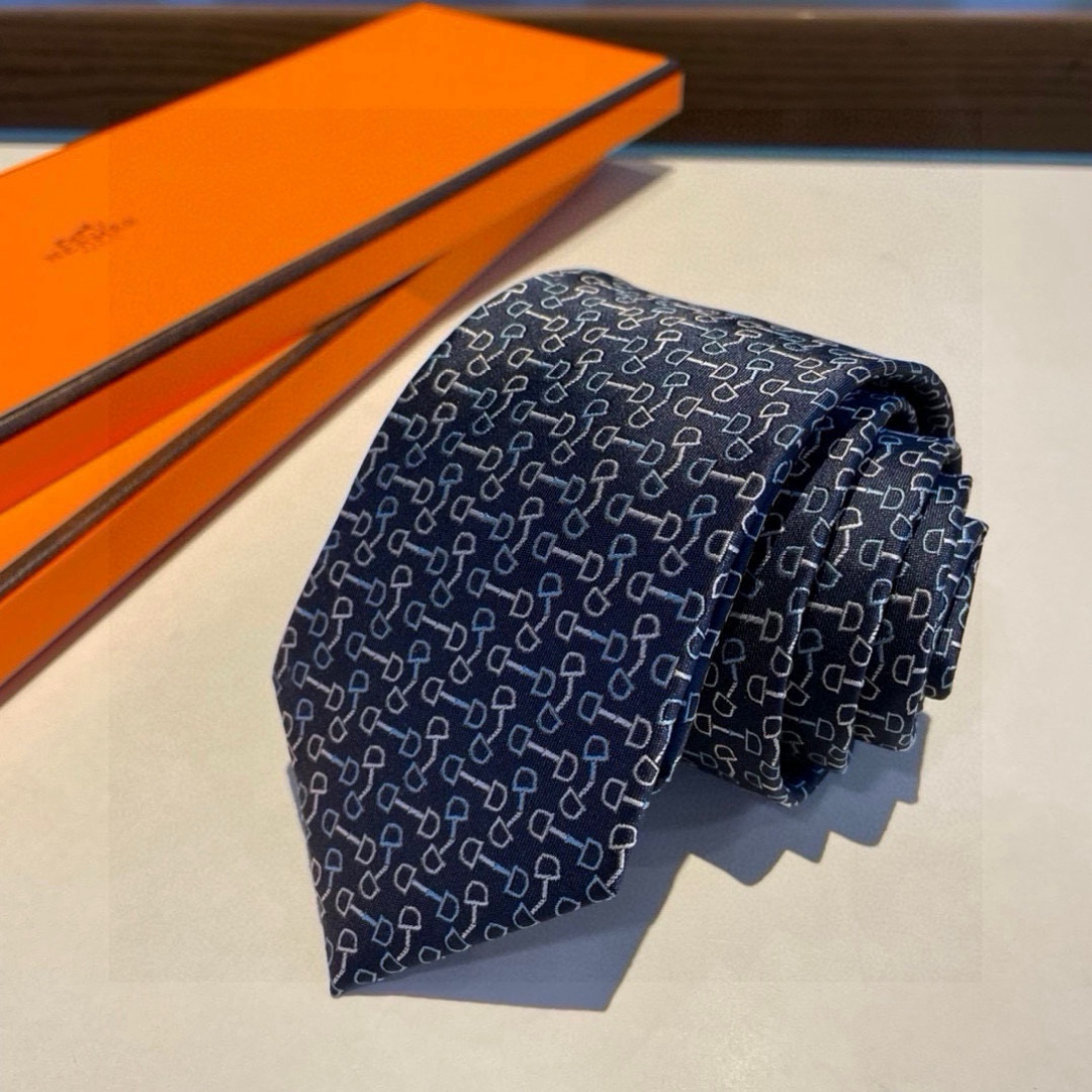 特价顶级专柜品质 🆕👨‍⚖️👨‍✈️H家男士新款领带系列👔👔，稀有H家每年都有一千条不同印花的领带面世，