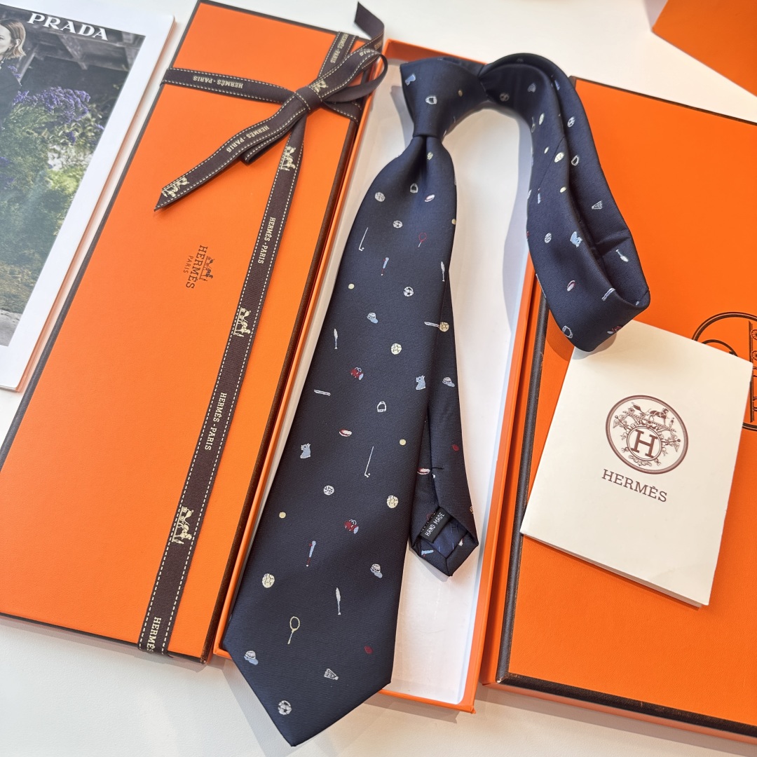 特价特 爱马仕奥运主题 男士新款领带系列👔👔，稀有H家每年都有一千条不同印花的领带面世，从最初的多以几何
