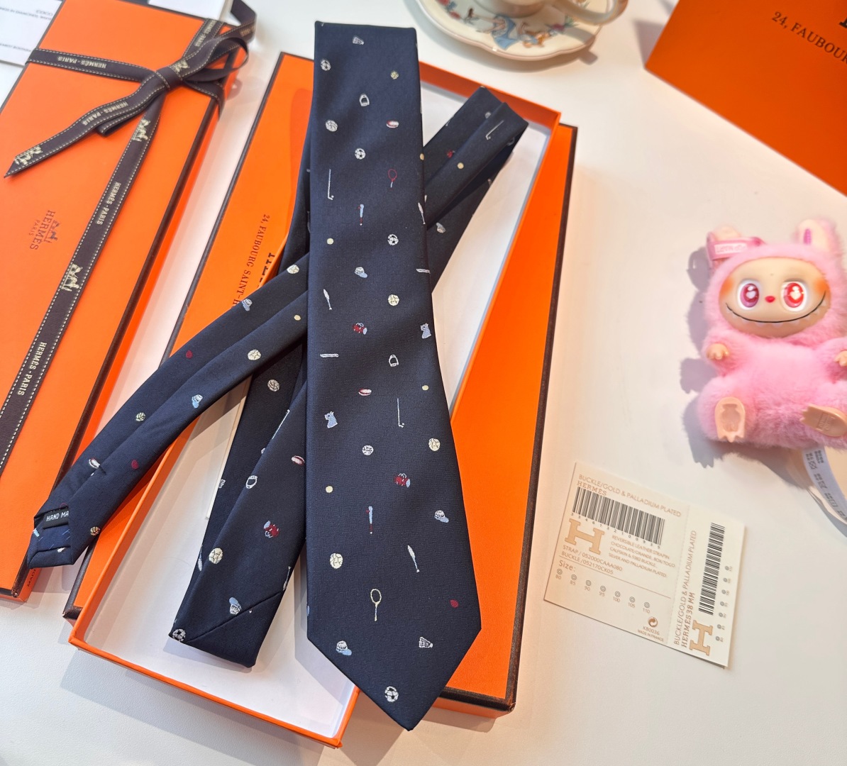特价特 爱马仕奥运主题 男士新款领带系列👔👔，稀有H家每年都有一千条不同印花的领带面世，从最初的多以几何