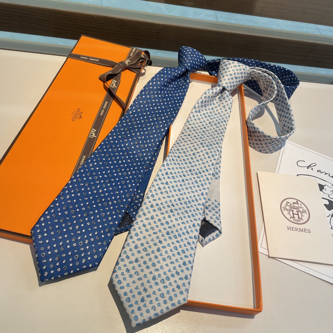 特价特 男士新款印花爱马仕透视领带系列👔👔，稀有😻😻H家每年都有一千条不同印花的领带面世，从最初的多以几