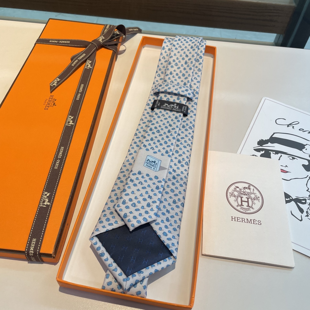 特价特 男士新款印花爱马仕透视领带系列👔👔，稀有😻😻H家每年都有一千条不同印花的领带面世，从最初的多以几