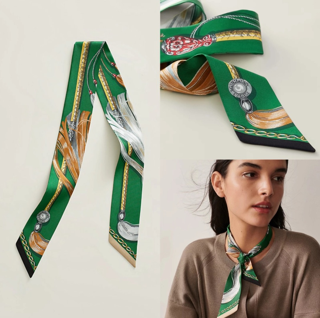NO:379530,Hermes horses line up, double-layer silk streamers [The latest model of the tip counter is coming, the goddess must be entered, French imported silk fabrics have a very special touch, super multi-purpose scarves, headbands, bag accessories, belts... and so on, super easy to control, summer clothes, winter bags] Top silk shine is super strong and exquisite, this is really something you must buy [silk double-layer double-sided]. Silk scarves, streamers, hair tie, hermes, real silk19860909Hermes骏马列队 双层真丝飘带【尖端专柜最最新款来袭女神必入 法国进口真丝面料非常特别的触感 超多用途领巾、发带、包包配饰、腰带.....等等等等,超好驾驭 夏季配衣服 冬季配包包】顶级真丝光泽感超级强 精美无比 ,这款真的是一定要入手的【真丝双层双面】.丝巾,飘带，发束,hermes,real silk,accessory