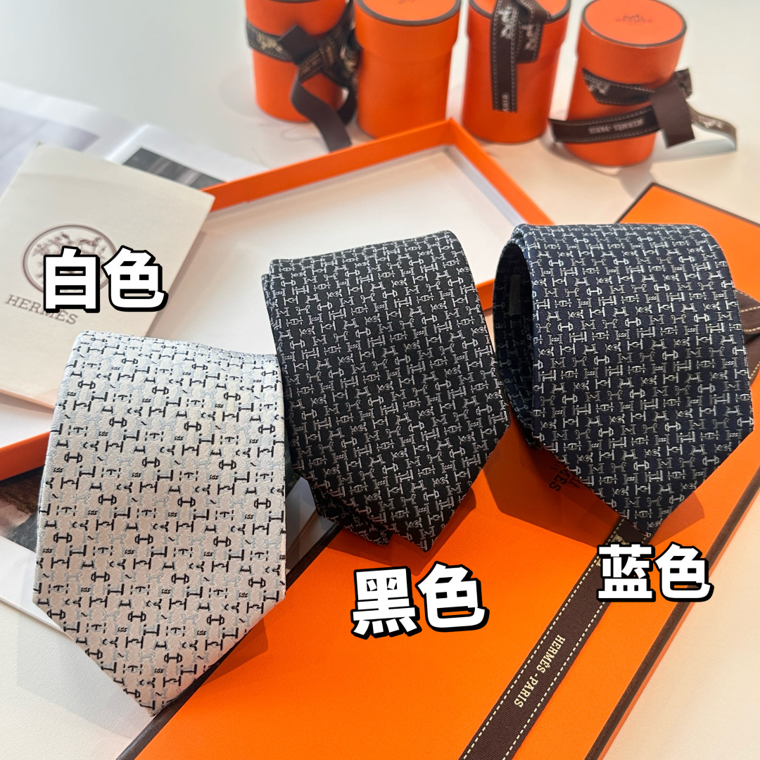 特价特价P 黑色 男士新款领带系列【H字母领带】👔👔，稀有😻😻H家每年都有一千条不同印花的领带面世，从最